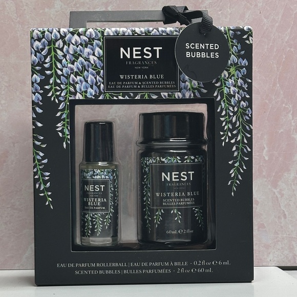 NEST Fragrances Other - NEST Fragrances Wisteria Blue Bath Set